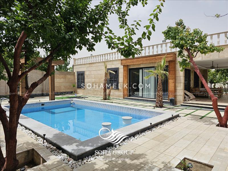 1700 متر باغ ویلای بسیار شیک و زیبا در محدوده خوشنام ملارد