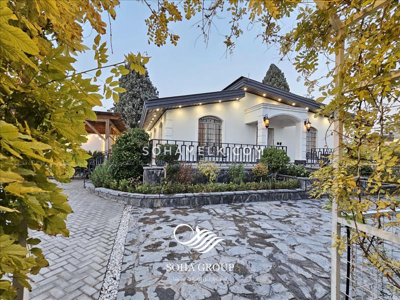 2400 متر باغ‌ویلای بهشت و رویایی در قلب صفادشت