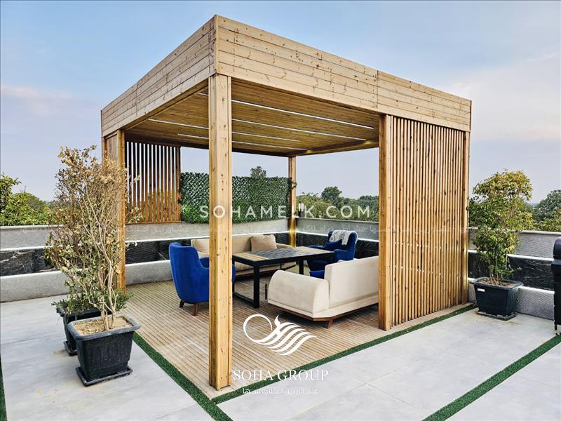 باغ‌ویلای لوکس 400 متری در دل باغات شهریار