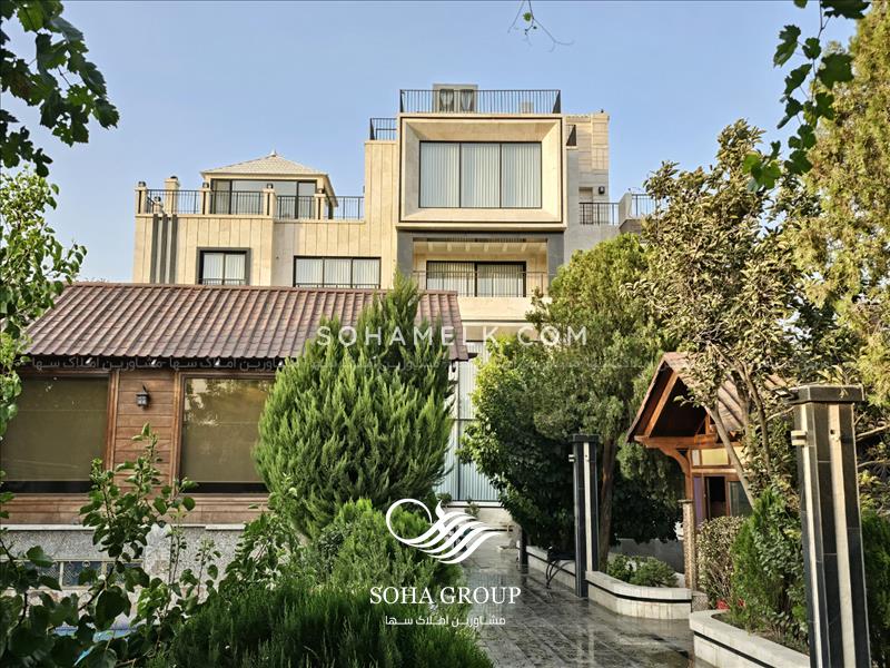 3100 متر عمارت فوق‌العاده لوکس در بافت ویلایی شهریار