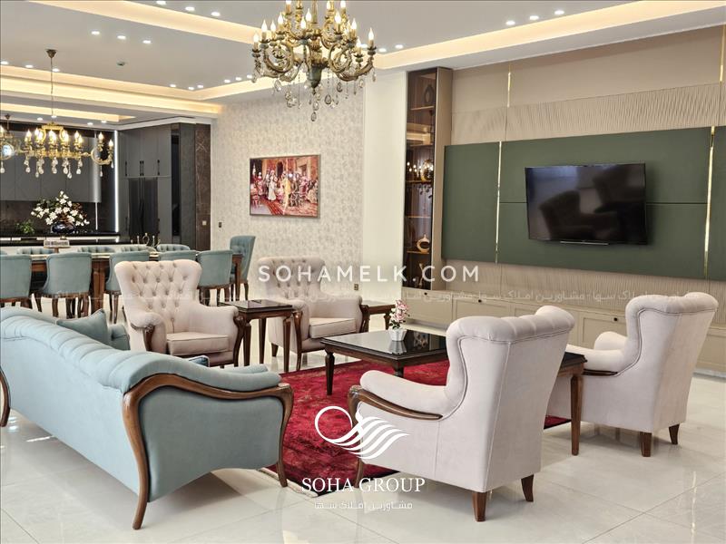 3100 متر عمارت فوق‌العاده لوکس در بافت ویلایی شهریار