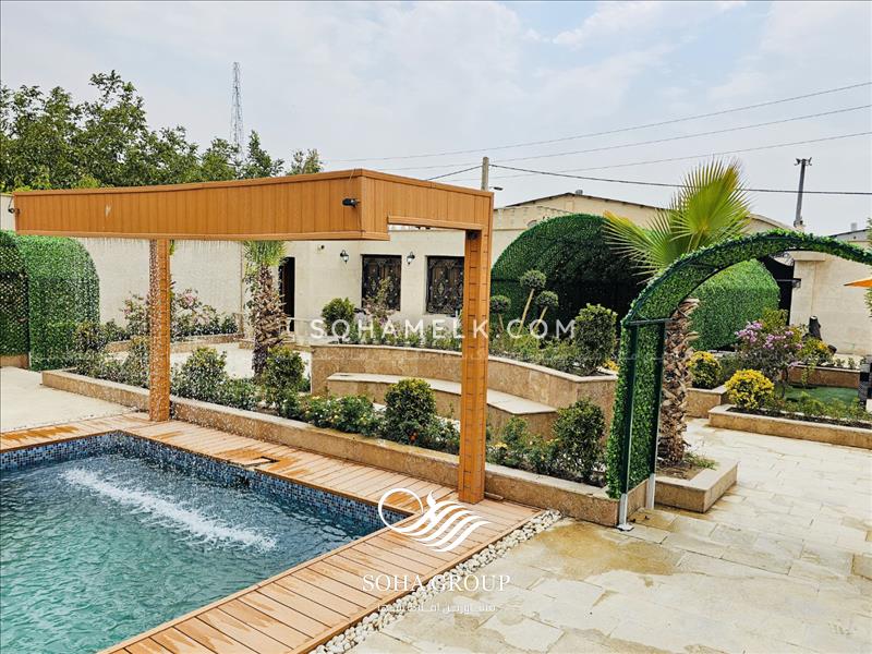 1000 متر باغ ویلای لوکس و کلاسیک در شهرک زیبای والفجر شهریار