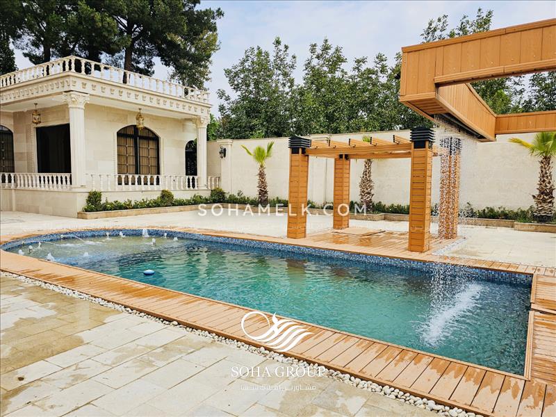 1000 متر باغ ویلای لوکس و کلاسیک در شهرک زیبای والفجر شهریار