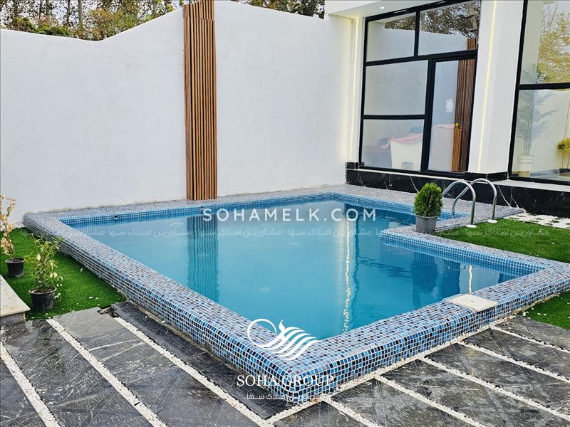 335 متر باغ‌ویلای فوق‌العاده زیبا و مدرن در مهرچین ملارد