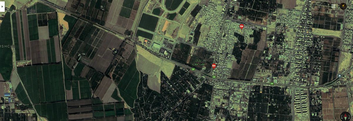 لیست باغ ویلا های منطقه ملارد