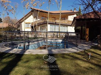 ١٢٠٠ متر باغ ويلا در بهترين شهرك دهكده ويلايي