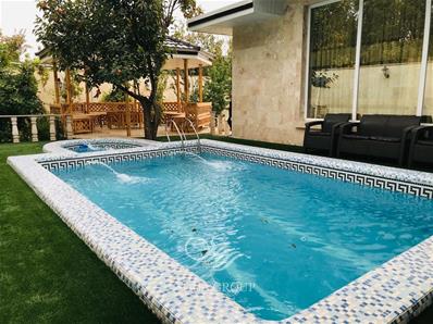 باغ ویلای لوکس با درختان خرمالو در ملارد ویلای جنوبی