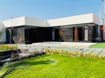 500 متر باغ ویلای مدرن و نوساز در دهکده ویلایی کردزار شهریار 