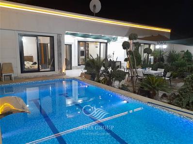 320 متر باغ ویلای نقلی ، 160 متر ویلای 2 خواب ، انشعابات قانونی ، استخر 4 فصل ، داخل شهرک ویلایی ، سند تک برگ ، لوکیشن عالی برای سکونت دائم واقع در باغدشت شهریار